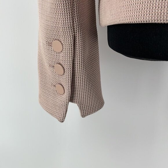 Marc Cain neutral Color beige blazer career event sz 8 - Picture 11 of 14